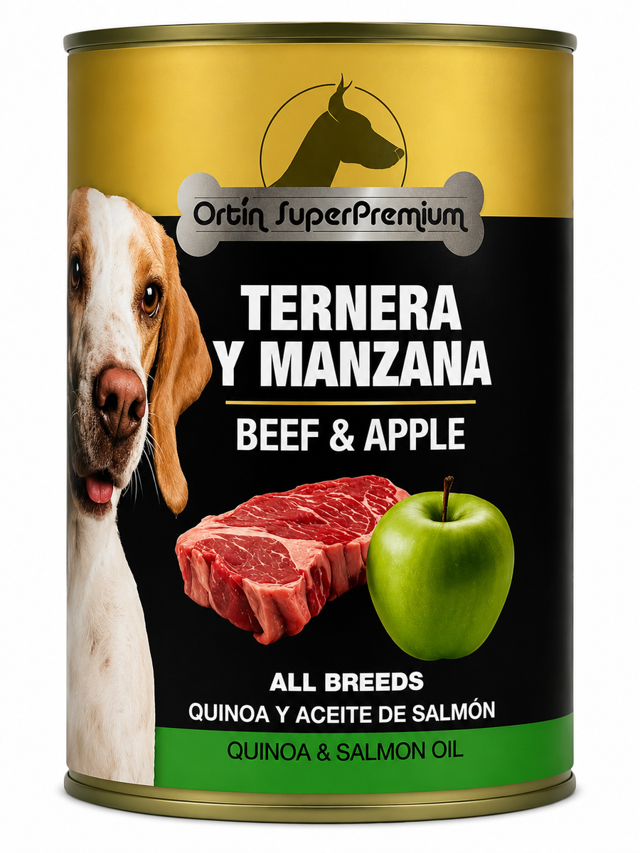 CopiPet | Ortín Superpremium ternera y manzana — 400 g